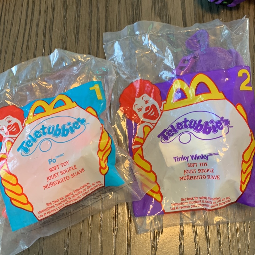 McDonald's Teletubbies Toys - Po & TinkyWinky